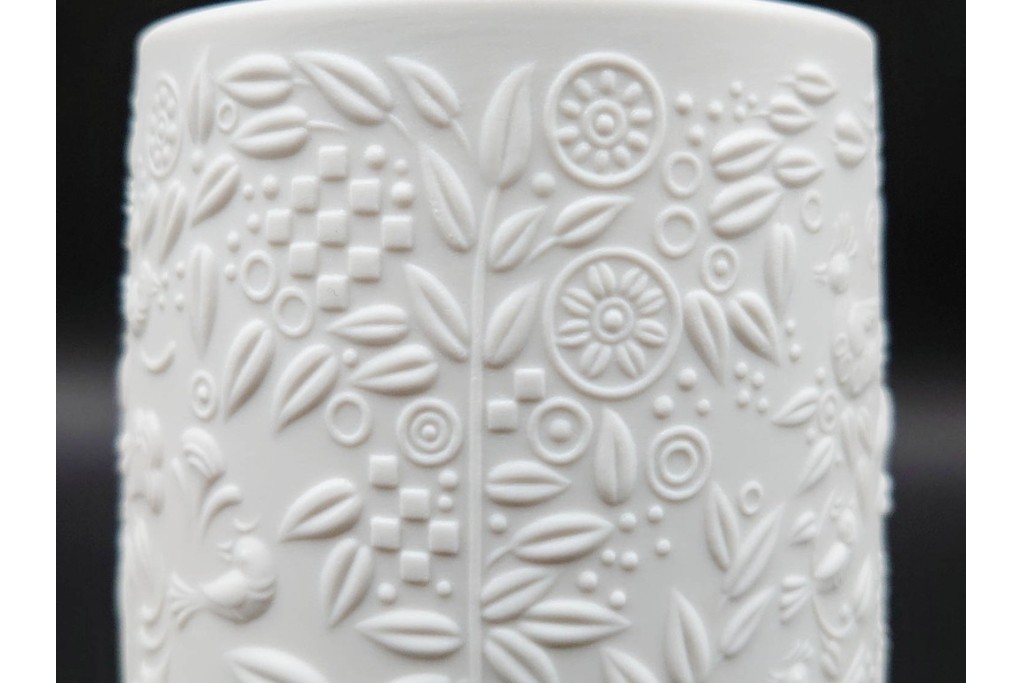 ドイツ　1997年　Rosenthal(ローゼンタール)　キリンビアマグコレクション　魔笛　立体的なレリーフ装飾が魅力のビアマグ　外箱付き　(R-085900)