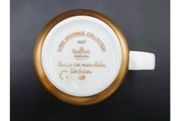 ドイツ　1997年　Rosenthal(ローゼンタール)　キリンビアマグコレクション　魔笛　立体的なレリーフ装飾が魅力のビアマグ　外箱付き　(R-085900)