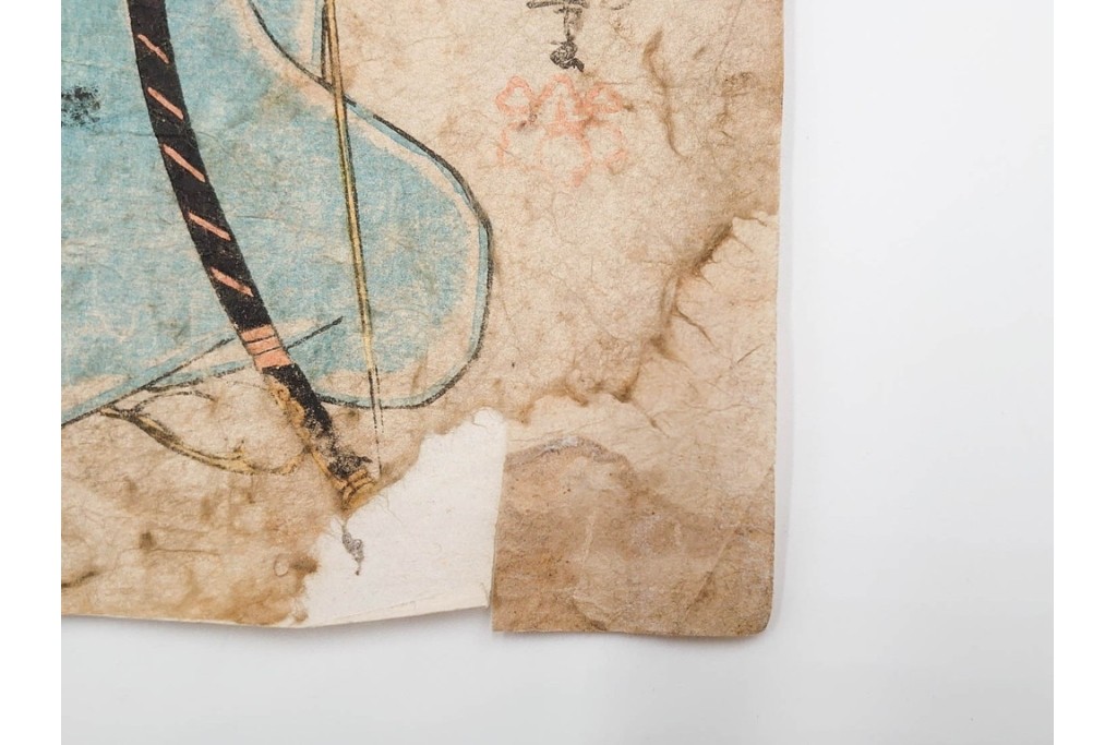 真作　歌川国芳(一勇斎、朝桜楼)　「名高百勇伝」　新田義貞・畠山重忠・源義経・平重盛らを描いた木版画の浮世絵10枚セット　(R-085909)