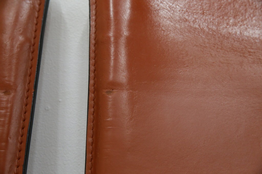 中古　Cassina(カッシーナ)　412 CAB(キャブ)　MARIO BELLINI(マリオ・ベリーニ)　端正なフォルムが魅力のアームレスチェア3脚　セット現行定価約90万円相当　(R-085910)