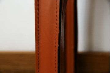 中古　Cassina(カッシーナ)　412 CAB(キャブ)　MARIO BELLINI(マリオ・ベリーニ)　端正なフォルムが魅力のアームレスチェア3脚　セット現行定価約90万円相当　(R-085910)