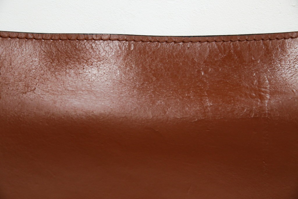 中古　Cassina(カッシーナ)　412 CAB(キャブ)　MARIO BELLINI(マリオ・ベリーニ)　端正なフォルムが魅力のアームレスチェア3脚　セット現行定価約90万円相当　(R-085910)