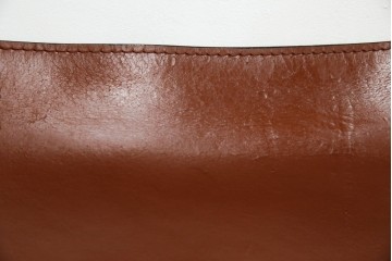 中古　Cassina(カッシーナ)　412 CAB(キャブ)　MARIO BELLINI(マリオ・ベリーニ)　端正なフォルムが魅力のアームレスチェア3脚　セット現行定価約90万円相当　(R-085910)