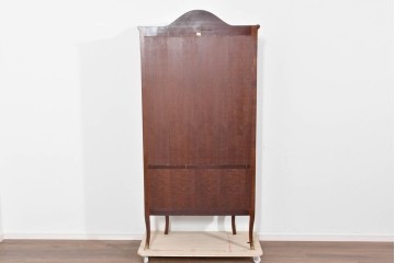 中古　美品　スペイン製　絵画装飾が優雅なキュリオケース　(R-085912)