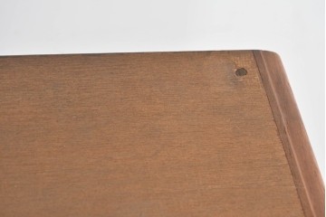 《台輪取り付け加工費込み》　和製ヴィンテージ　ガラス扉のすっきりとした佇まいのキャビネット　(R-085917)