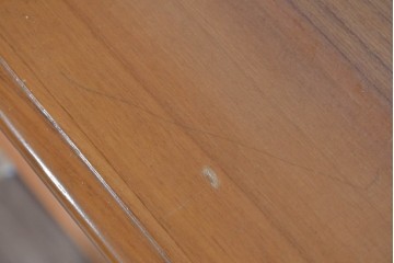 《天板取り付け加工費込み》　和製ヴィンテージ　シャッター扉(蛇腹扉)と引き出しを備えたサイドボード　(R-085918)