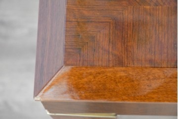 中古　カリモク家具(karimoku)　domani(ドマーニ)　Forza(フォルザ)シリーズ　天板の木目とシャープな足元が美しいダイニングテーブル　定価約85万円　(R-085923)