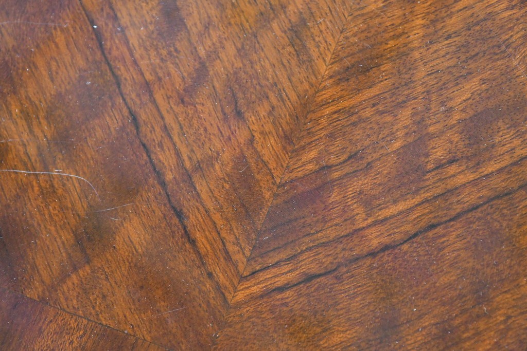 中古　カリモク家具(karimoku)　domani(ドマーニ)　Forza(フォルザ)シリーズ　天板の木目とシャープな足元が美しいダイニングテーブル　定価約85万円　(R-085923)