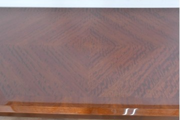 中古　カリモク家具(karimoku)　domani(ドマーニ)　Forza(フォルザ)シリーズ　天板の木目とシャープな足元が美しいダイニングテーブル　定価約85万円　(R-085923)