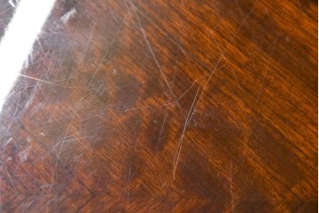 中古　カリモク家具(karimoku)　domani(ドマーニ)　Forza(フォルザ)シリーズ　天板の木目とシャープな足元が美しいダイニングテーブル　定価約85万円　(R-085923)