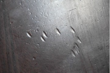 和製ヴィンテージ　希少な廃番品　柏木工(KASHIWA)　ブナ材　上品な挽物脚のラウンドダイニングテーブル　(R-085924)