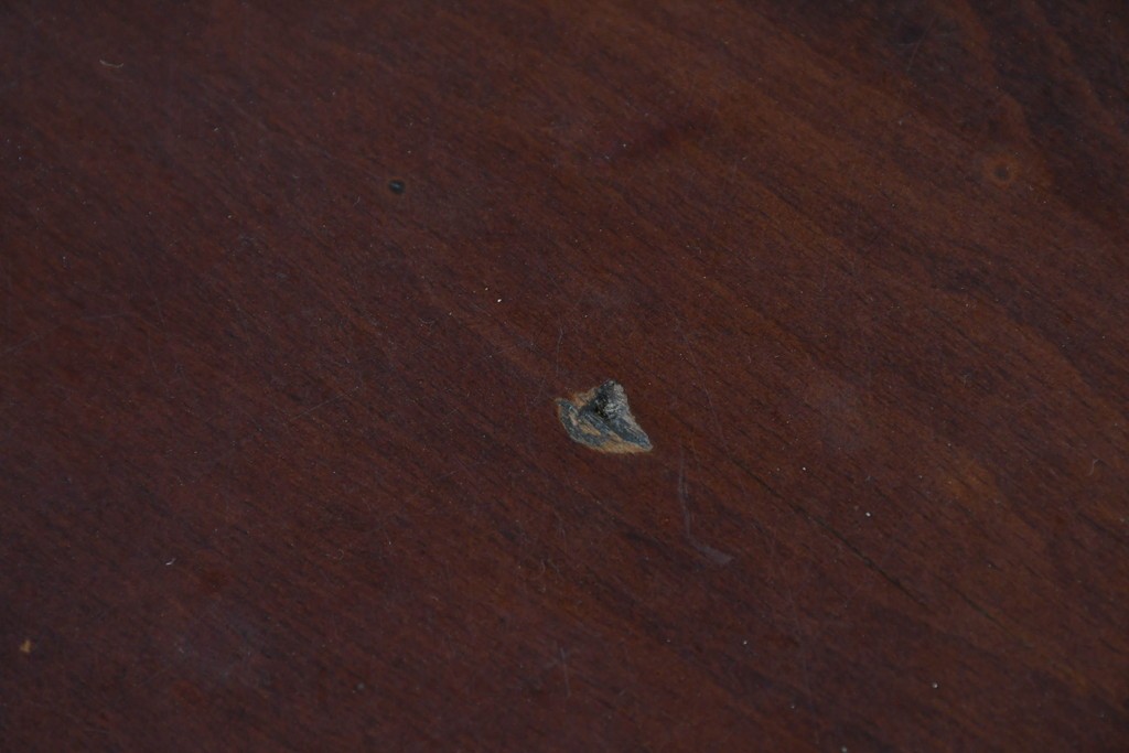 和製ヴィンテージ　希少な廃番品　柏木工(KASHIWA)　ブナ材　上品な挽物脚のラウンドダイニングテーブル　(R-085924)