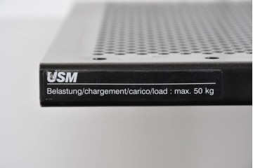 中古　希少な廃番品　USM Haller(USMハラー)　Kitos(キトス)　天板の形状が特徴的なヘキサゴンワークデスク　(R-085925)