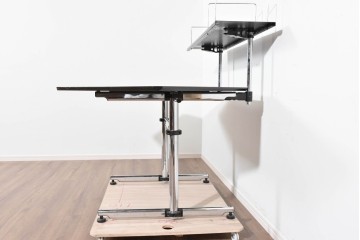 中古　希少な廃番品　USM Haller(USMハラー)　Kitos(キトス)　天板の形状が特徴的なヘキサゴンワークデスク　(R-085925)