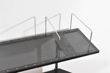 中古　希少な廃番品　USM Haller(USMハラー)　Kitos(キトス)　天板の形状が特徴的なヘキサゴンワークデスク　(R-085925)