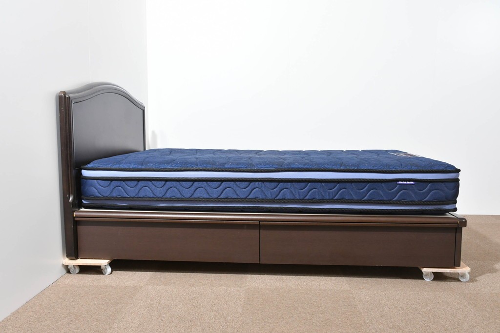 新古　展示品　美品　希少な廃番品　フランスベッド　マジョリーノ501　Reha tech(リハテック)　マットレス付きセミダブルベッド　定価約26万円　(R-085926)