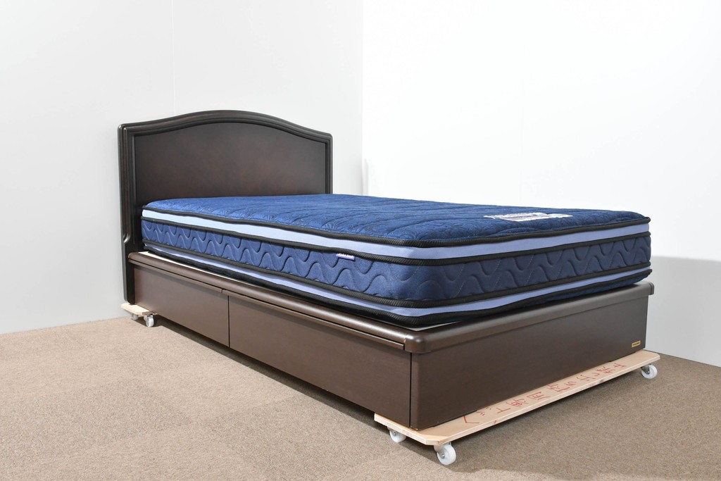 新古　展示品　美品　希少な廃番品　フランスベッド　マジョリーノ501　Reha tech(リハテック)　マットレス付きセミダブルベッド　定価約26万円　(R-085926)