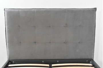 中古　希少な廃番品　BoConcept(ボーコンセプト)　Lugano(ルガーノ)　跳ね上げ式ダブルベッドフレーム　定価約30万円　(R-085927)