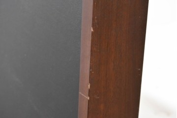 中古　Sealy(シーリー)　ポスチャーペディック　FORTE(フォルテ)　ダブルクッションタイプの本革ヘッドボード付きセミダブルベッド　定価(フレーム+マットレス)約52万円　(R-085930)