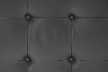 中古　Sealy(シーリー)　ポスチャーペディック　FORTE(フォルテ)　ダブルクッションタイプの本革ヘッドボード付きセミダブルベッド　定価(フレーム+マットレス)約52万円　(R-085930)