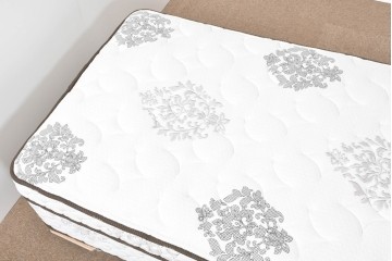 中古　美品　Serta(サータ)　上級シリーズ　スーペリアデイ53　シングルサイズプレミアムマットレス　定価約35万円　(R-085933)