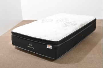 中古　美品　Sealy(シーリー)　タンザナイト25　セミダブルマットレス　定価約26万円　(R-085934)