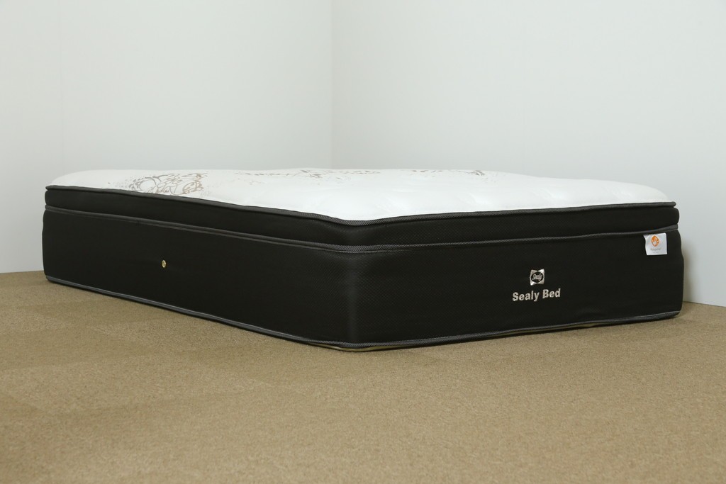 中古　美品　Sealy(シーリー)　タンザナイト25　セミダブルマットレス　定価約26万円　(R-085934)