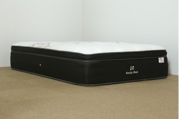 中古　美品　Sealy(シーリー)　タンザナイト25　セミダブルマットレス　定価約26万円　(R-085934)