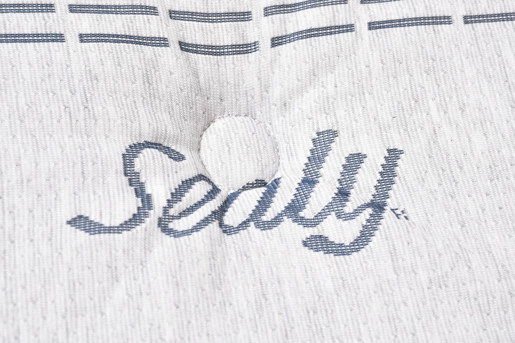 中古　美品　展示品　Sealy(シーリー)　Harbor Home(ハーバーホーム)　ワイドダブルマットレスとボトムクッションのセット　(R-085935)