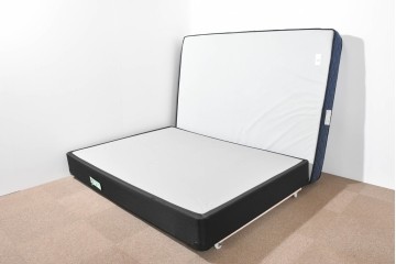 中古　美品　展示品　Sealy(シーリー)　Harbor Home(ハーバーホーム)　ワイドダブルマットレスとボトムクッションのセット　(R-085935)