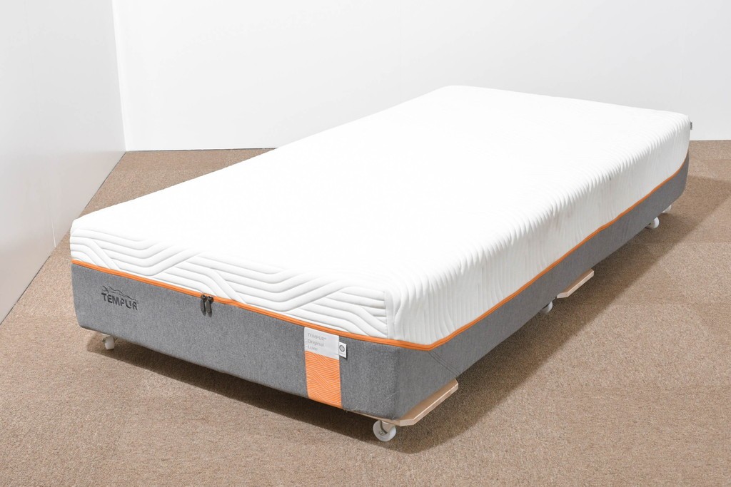 中古　TEMPUR(テンピュール)　かため　オリジナルエリート25　シングルマットレス　定価約26万円　(R-085936)