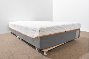 中古　TEMPUR(テンピュール)　かため　オリジナルエリート25　シングルマットレス　定価約26万円　(R-085936)