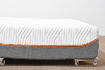 中古　TEMPUR(テンピュール)　かため　オリジナルエリート25　シングルマットレス　定価約26万円　(R-085936)