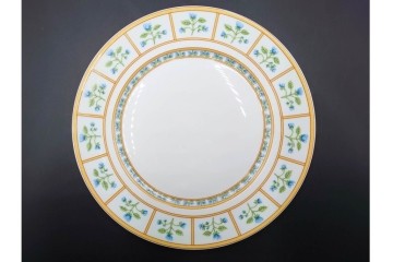 フランス　LIMOGES(リモージュ)　Haviland(アビランド)　Muscadin(ムスカディン) 　愛らしい花柄のトリオ3客セット　(R-085943)