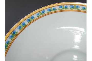 フランス　LIMOGES(リモージュ)　Haviland(アビランド)　Muscadin(ムスカディン) 　愛らしい花柄のトリオ4客セット　(R-085944)