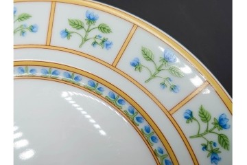 フランス　LIMOGES(リモージュ)　Haviland(アビランド)　Muscadin(ムスカディン) 　愛らしい花柄のトリオ4客セット　(R-085944)