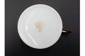 大倉陶園(OKURA/OAC)　歳時記シリーズ　クリスマス&鯉のぼり　季節を感じるトリオ2客セット　プレートのみ外箱付き　(R-085945)