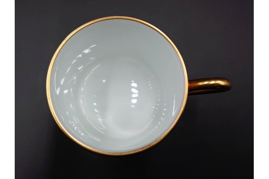 大倉陶園(OKURA/OAC)　歳時記シリーズ　クリスマス&鯉のぼり　季節を感じるトリオ2客セット　プレートのみ外箱付き　(R-085945)