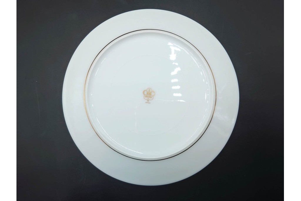 大倉陶園(OKURA/OAC)　歳時記シリーズ　クリスマス&鯉のぼり　季節を感じるトリオ2客セット　プレートのみ外箱付き　(R-085945)