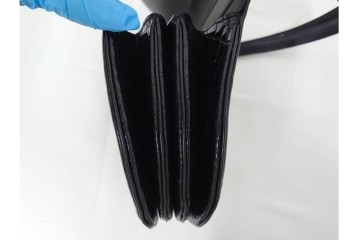 フランス　MORABITO(モラビト)　クロコダイルレザー　ヴァンドーム　端正なフォルムのショルダーバッグ　(R-085950)