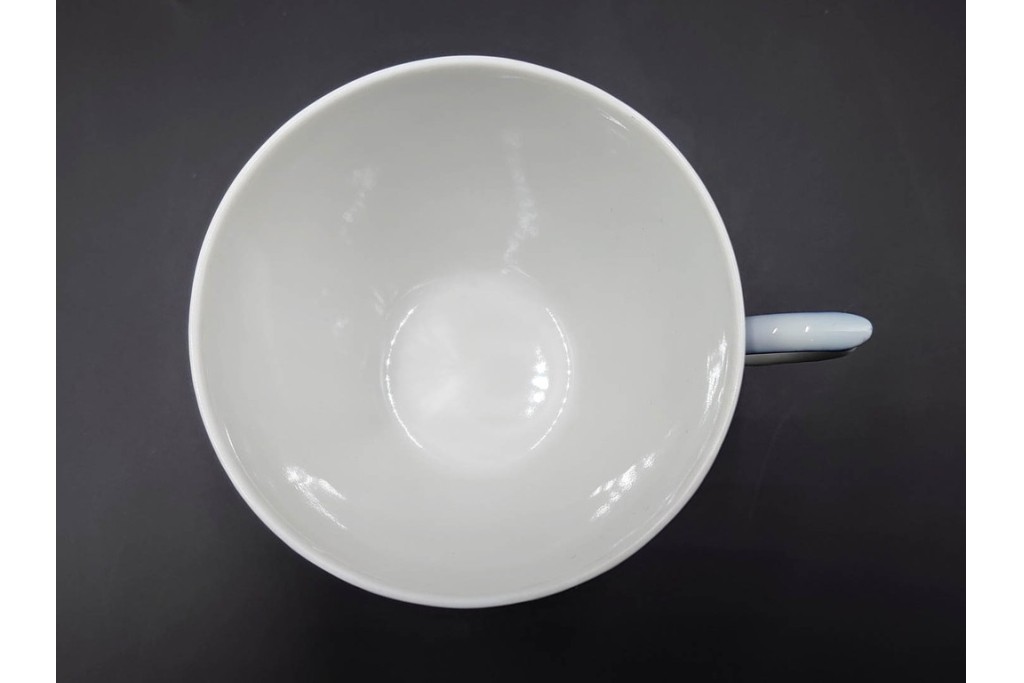 デンマーク製　ROYAL COPENHAGEN(ロイヤルコペンハーゲン)　ブルーフルーテッド ハーフレース　コーヒーカップ&ソーサー5客セット　定価(5客合計)約13万7千円　(R-085954)