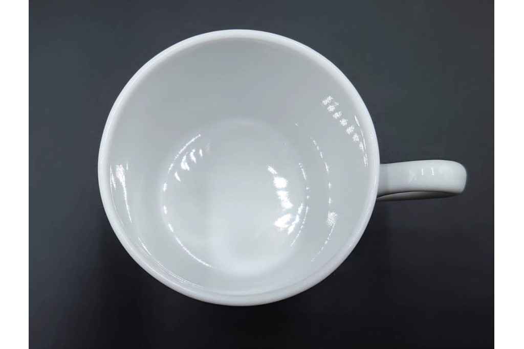 イタリア製　Richard Ginori(リチャードジノリ)　Paola Navone(パオラ・ナヴォーネ)　色彩豊かな筆致文様のトリオ4客セット　(R-085960)