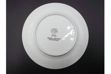 イタリア製　Richard Ginori(リチャードジノリ)　Paola Navone(パオラ・ナヴォーネ)　色彩豊かな筆致文様のトリオ4客セット　(R-085960)