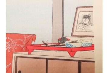 真作　昭和13年2月　井川洗厓　思成堂版　支那事変版画　「第五篇　支那事変銃後の護」　木版画　(R-085964)