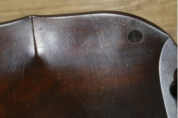 中古　美品　松本民芸家具　#91型　重厚で品格ある佇まいのキャプテンチェア　定価約13万円　(R-085974)