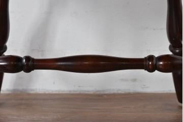 中古　美品　松本民芸家具　#91型　重厚で品格ある佇まいのキャプテンチェア　定価約13万円　(R-085974)