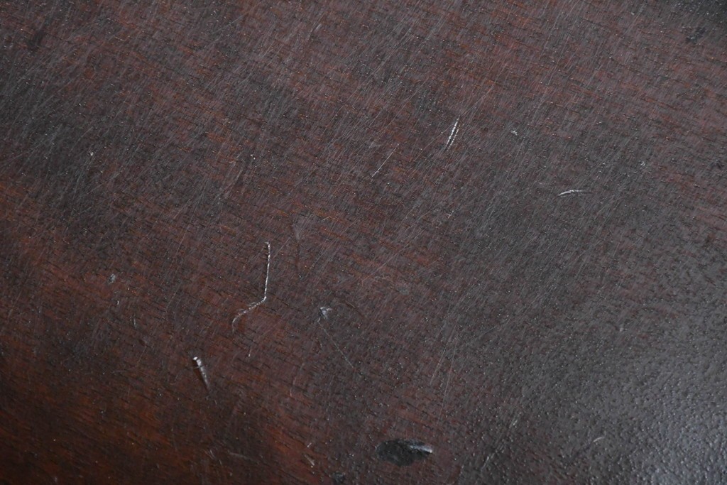 中古　美品　松本民芸家具　#91型　重厚で品格ある佇まいのキャプテンチェア　定価約13万円　(R-085974)