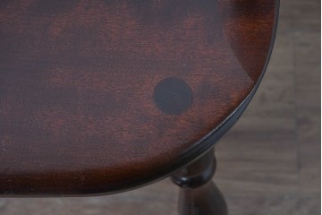 中古　美品　松本民芸家具　#91型　重厚で品格ある佇まいのキャプテンチェア　定価約13万円　(R-085974)