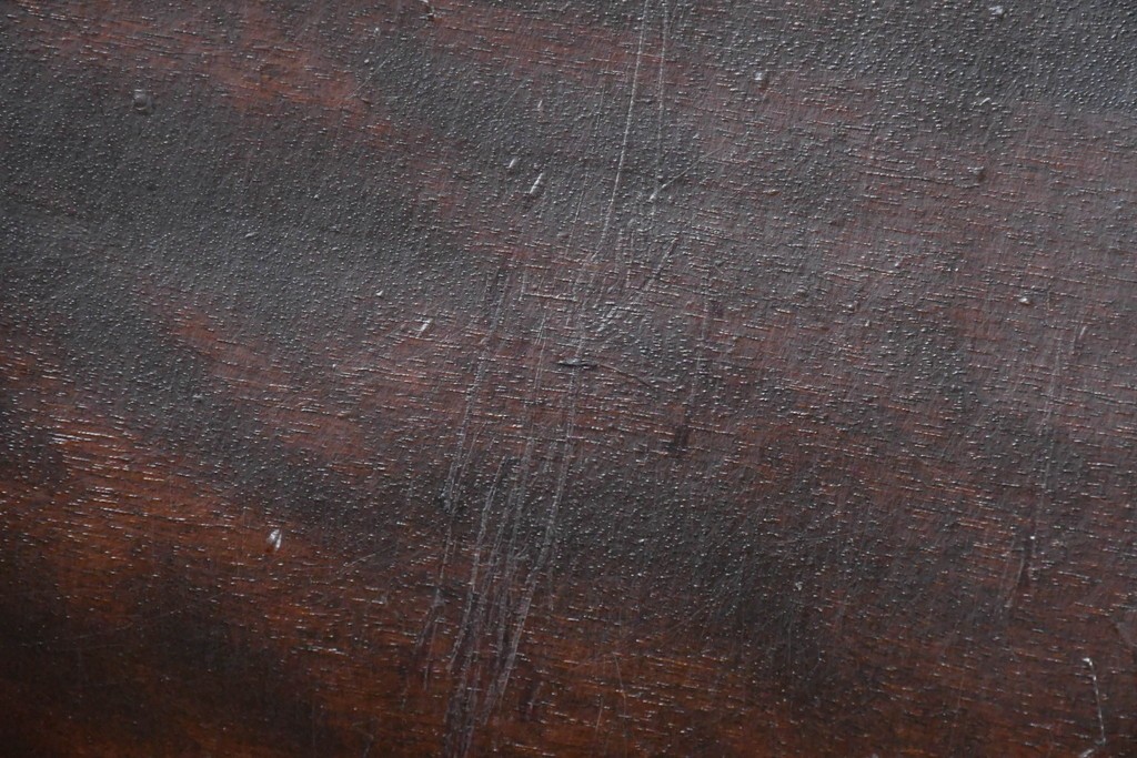 中古　美品　松本民芸家具　#91型　重厚で品格ある佇まいのキャプテンチェア　定価約13万円　(R-085974)