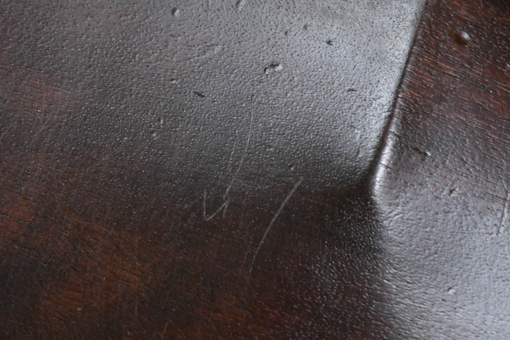 中古　美品　松本民芸家具　#91型　重厚で品格ある佇まいのキャプテンチェア　定価約13万円　(R-085974)